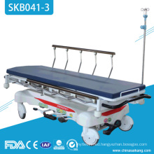 SKB041-3 Hospital Patient Hydraulic Transportation Trolley For Patient